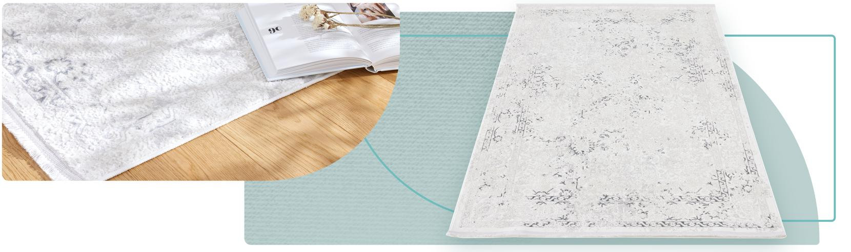 Koberec Luna Vintage šedý