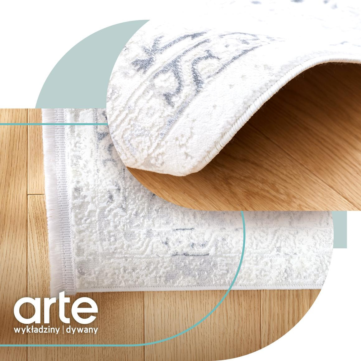 Koberec Luna Vintage šedý