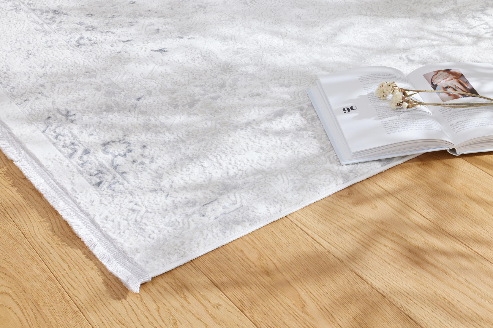 Koberec Luna Vintage šedý