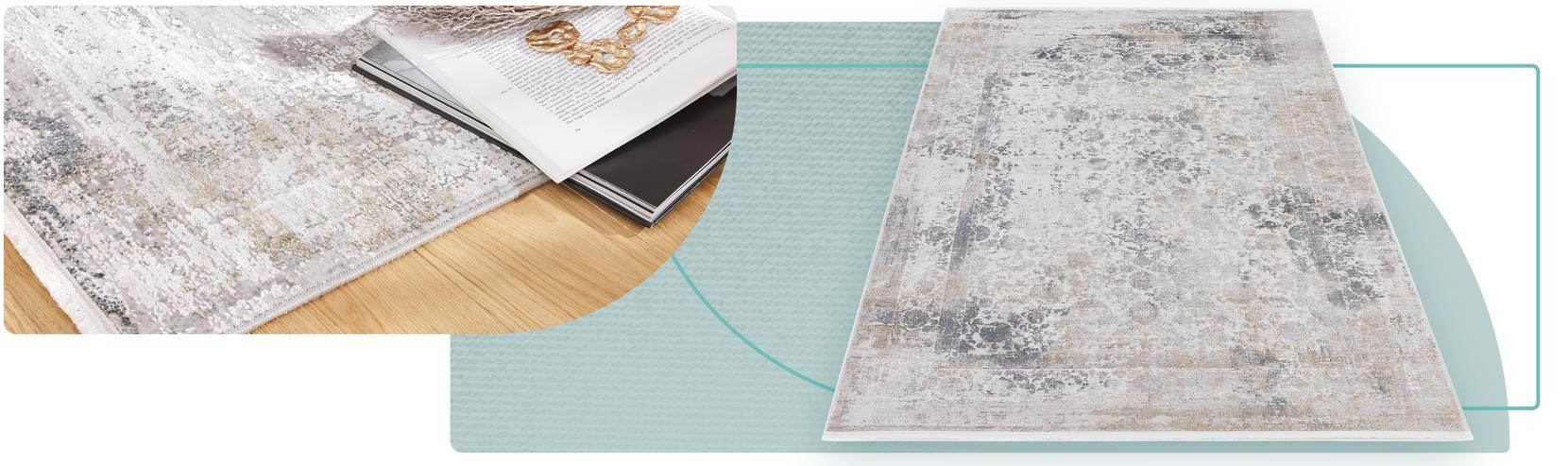 Koberec Arte Magic Flott šedý