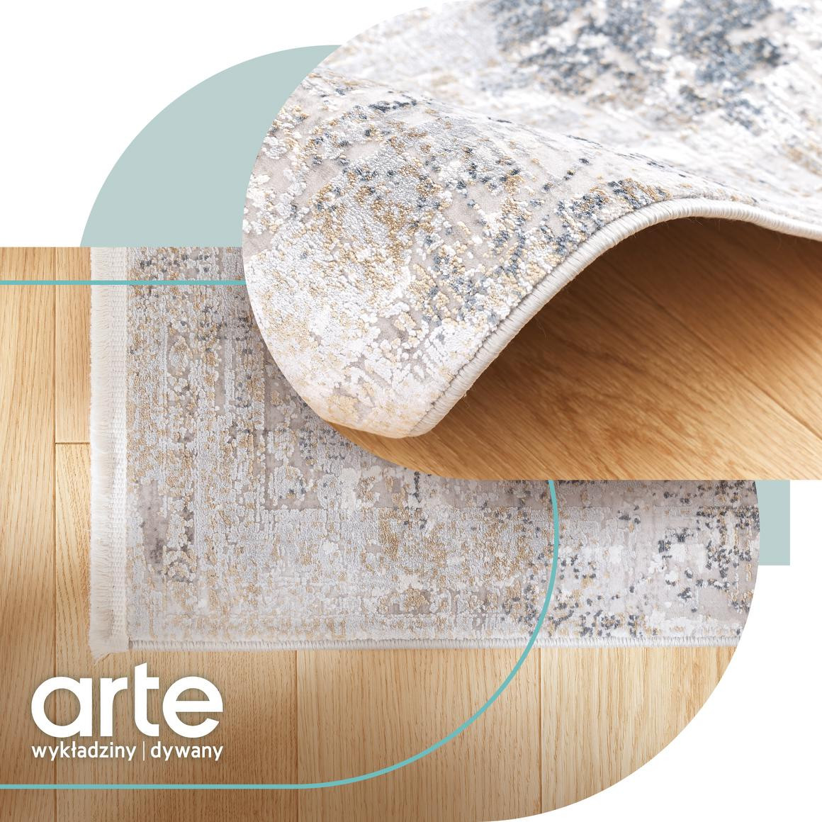 Koberec Arte Magic Flott šedý