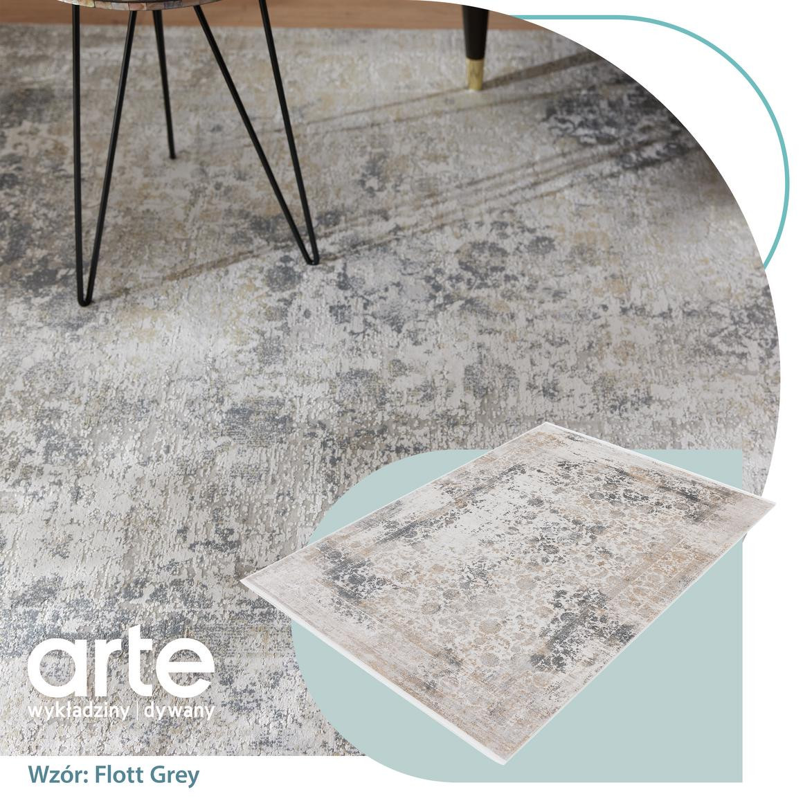 Koberec Arte Magic Flott šedý