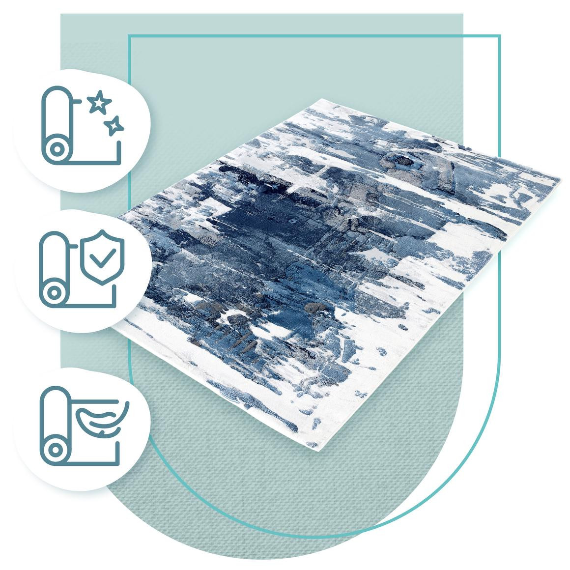 Koberec Oro Telha Blue