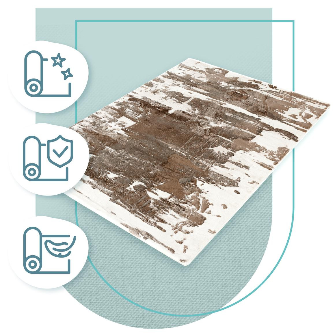 Koberec Oro Telha Brown