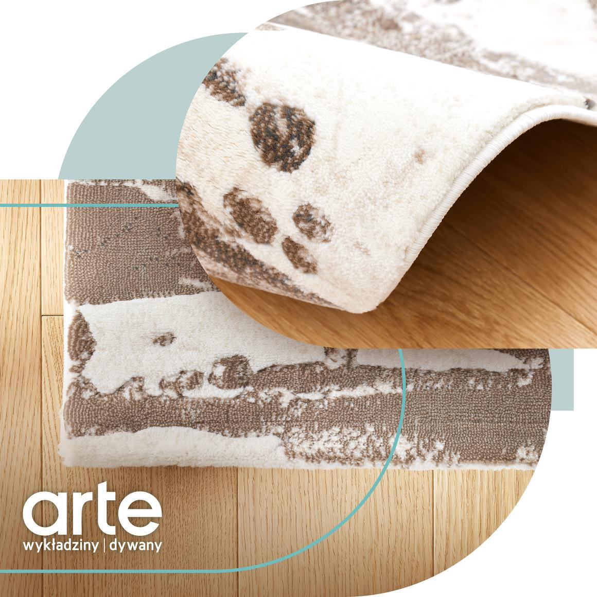 Koberec Oro Telha Brown