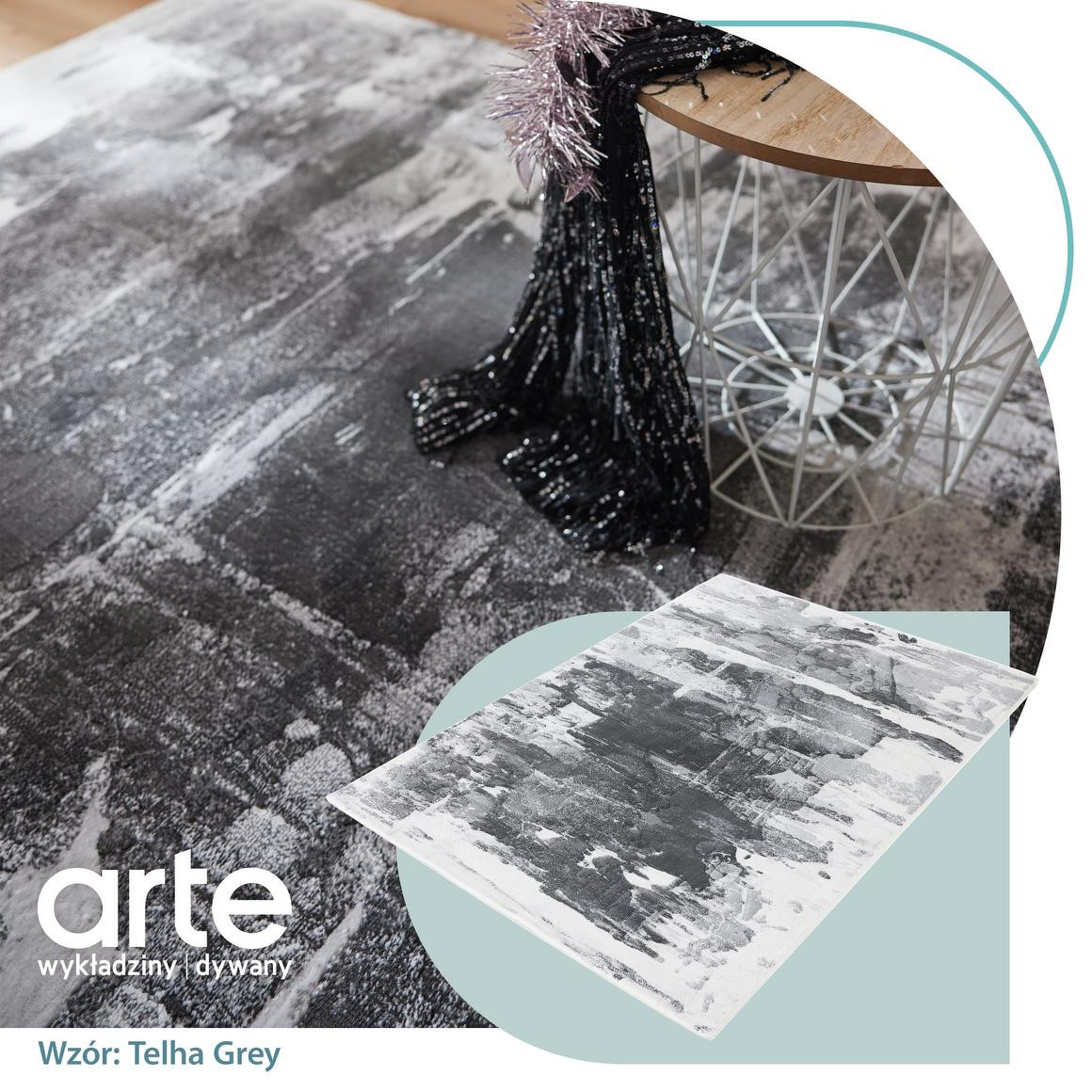 Koberec Oro Telha Grey