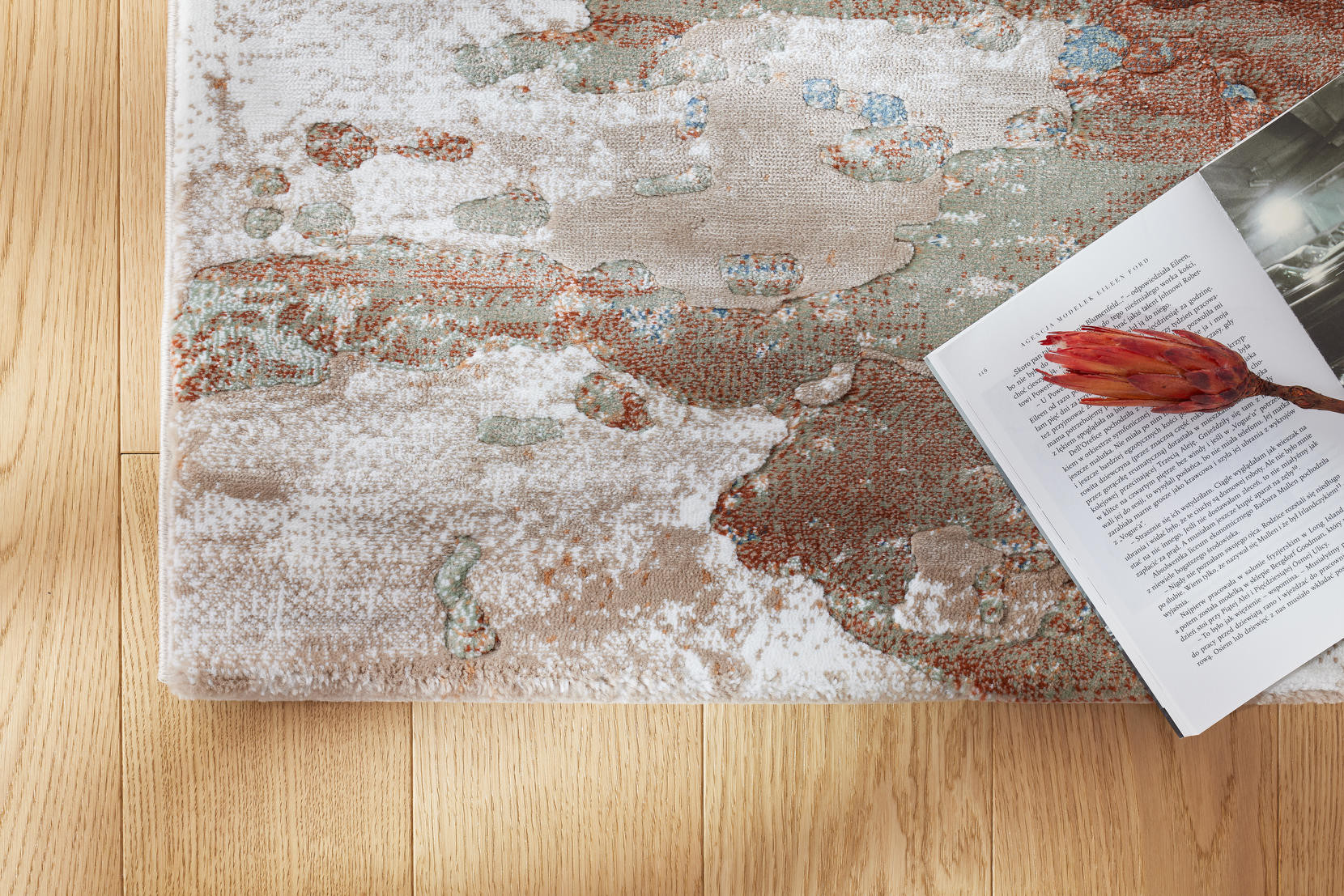 Koberec Oro Telha Rust