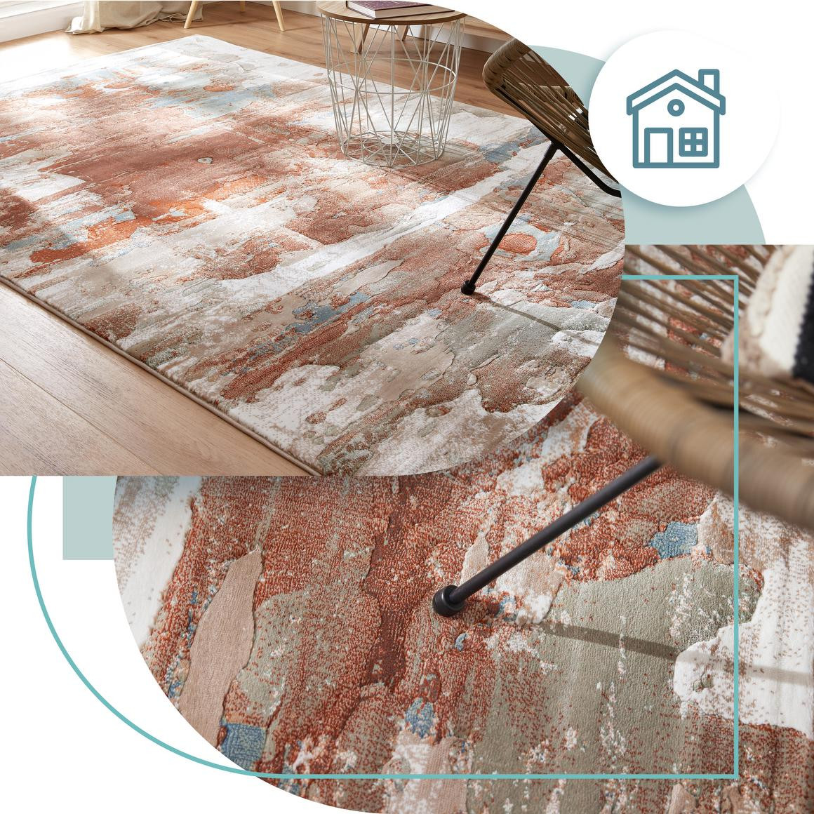 Koberec Oro Telha Rust