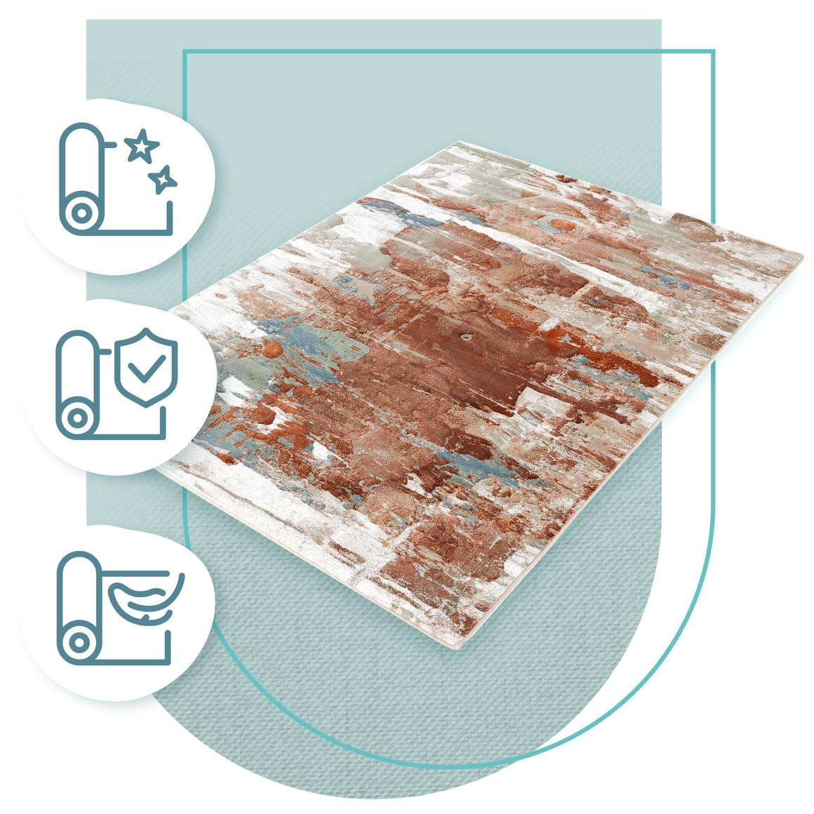 Koberec Oro Telha Rust