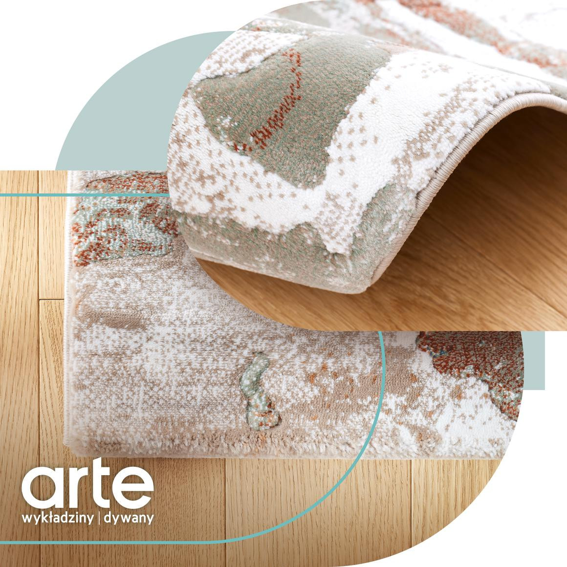 Koberec Oro Telha Rust