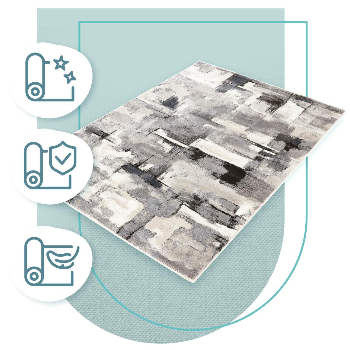 Koberec Oro Toppa Grey