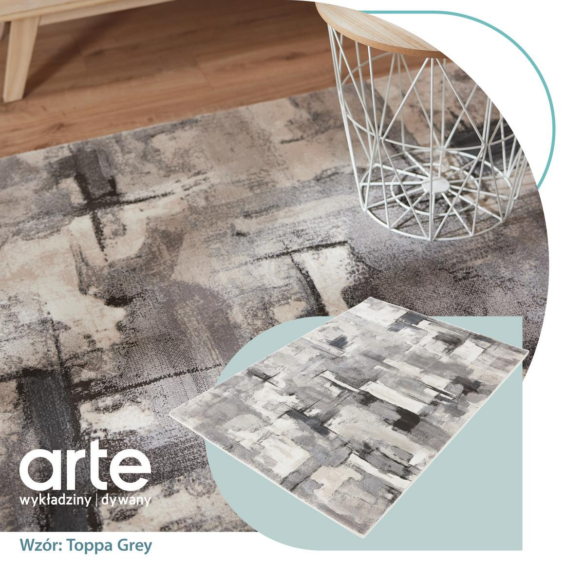 Koberec Oro Toppa Grey