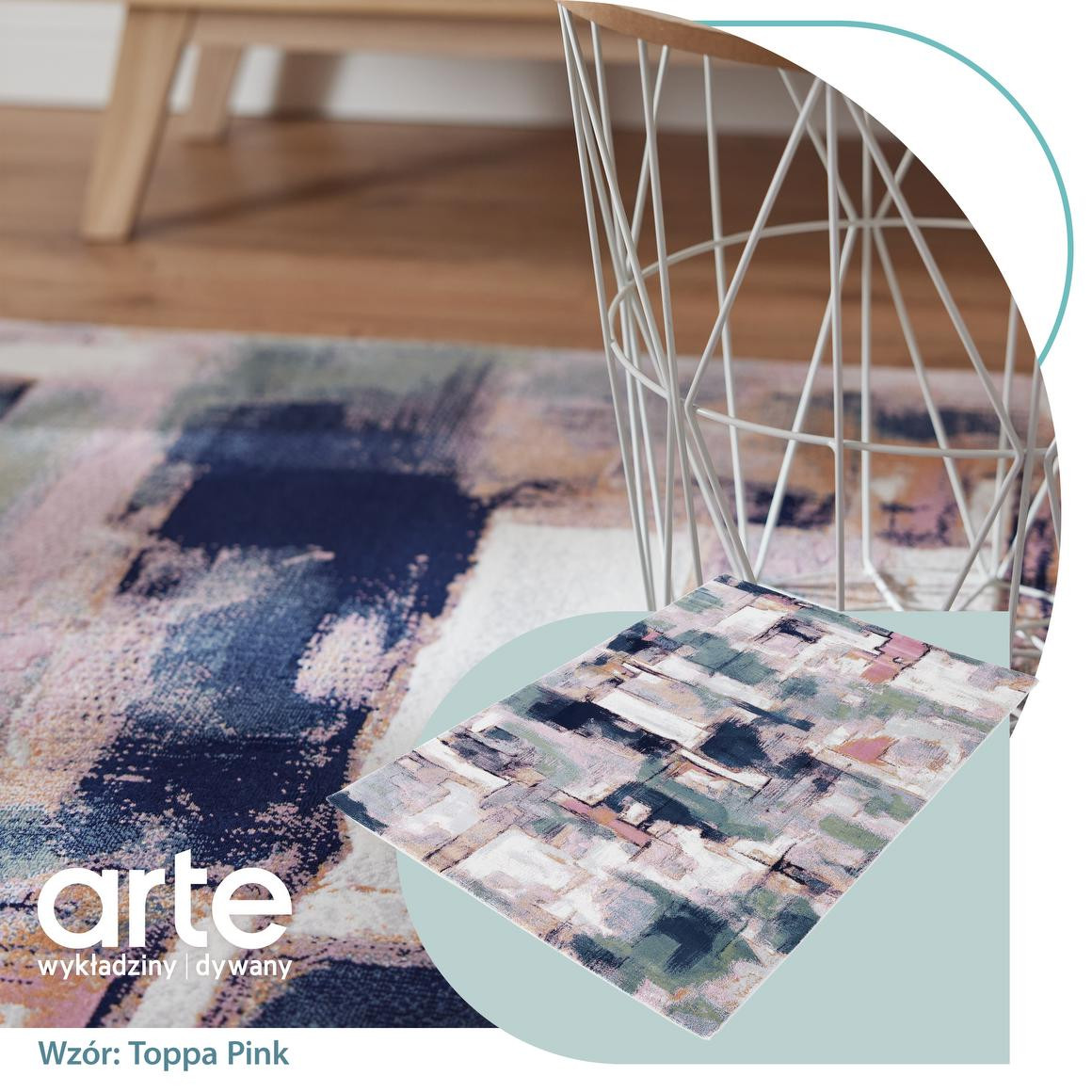 Koberec Oro Toppa Pink