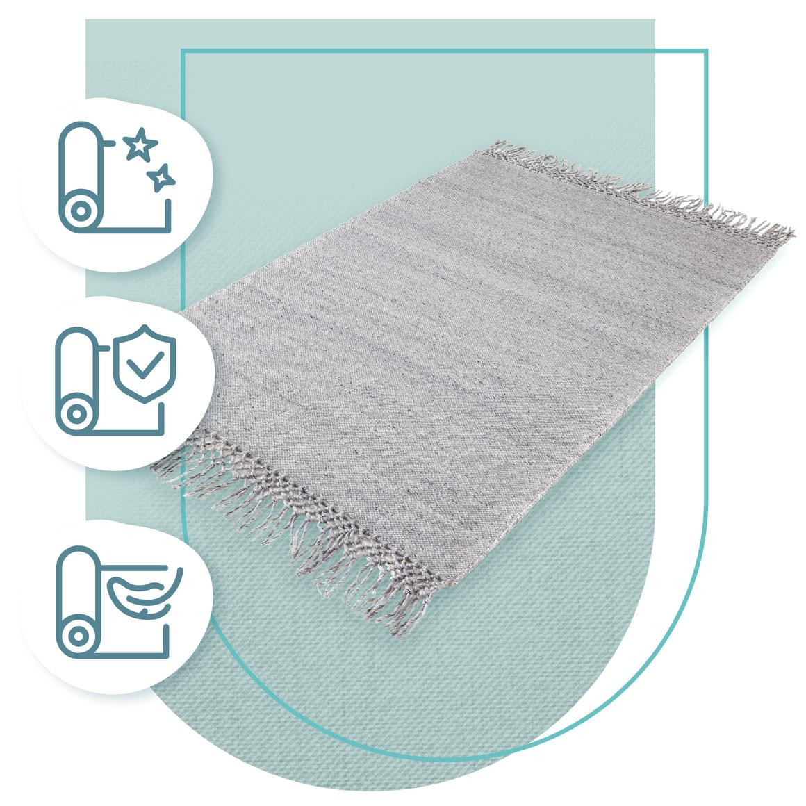 Koberec Arte Verona stříbrný