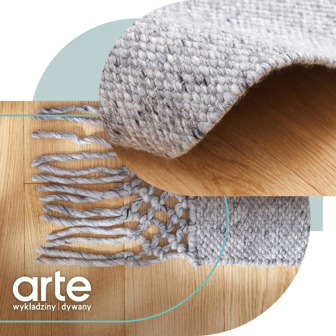 Koberec Arte Verona stříbrný