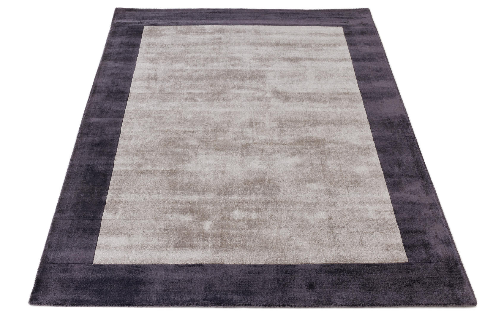 Koberec Blade Border Charcoal stříbrný