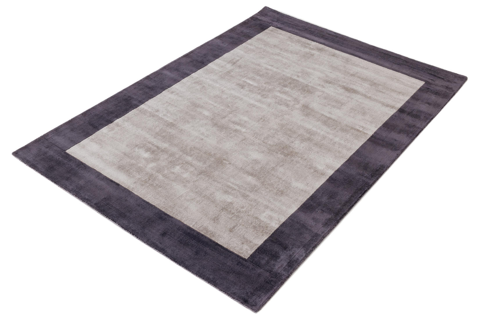 Koberec Blade Border Charcoal stříbrný