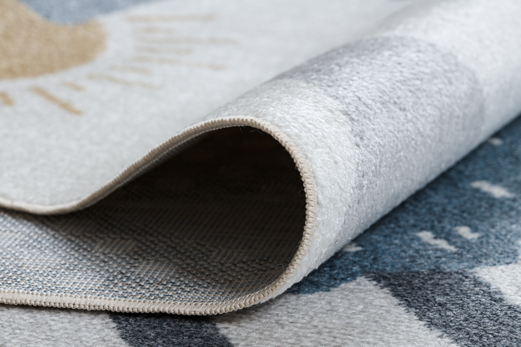 Koberec BONO 8275 Lama, krémový / světle šedý