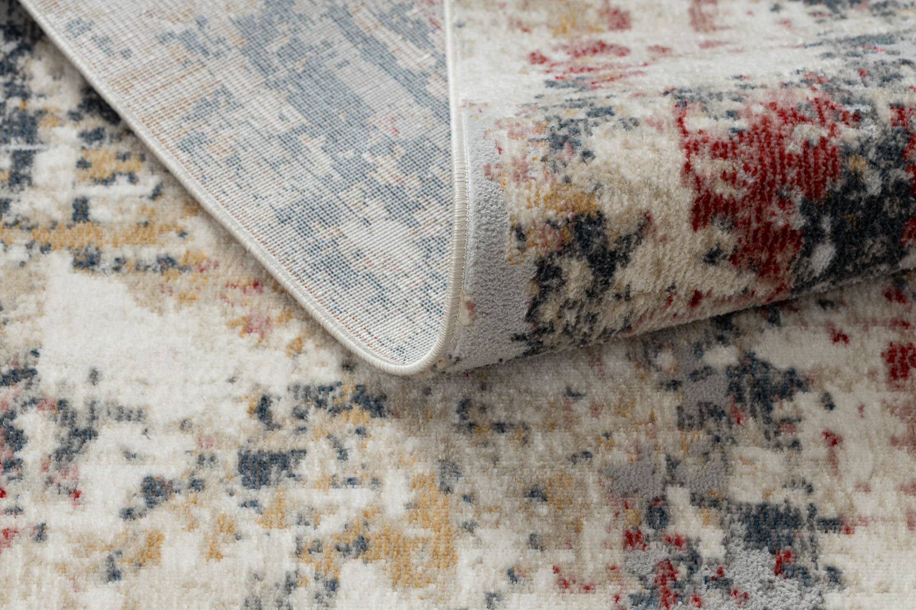 Koberec / běhoun DISTIN 0123A růžový / pudrový / bílý