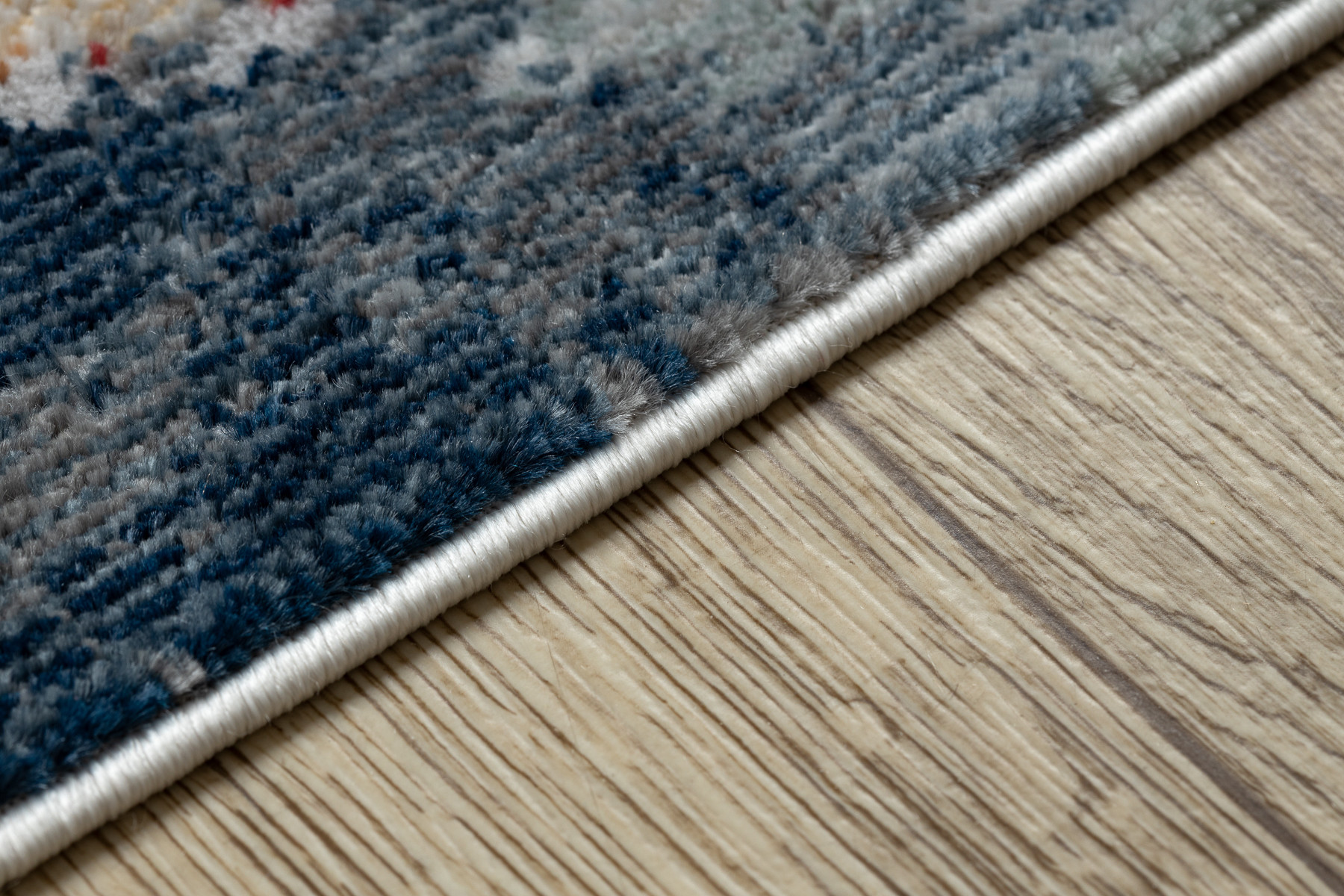 Koberec / běhoun DISTIN 0144B bílý / růžový / pudrový