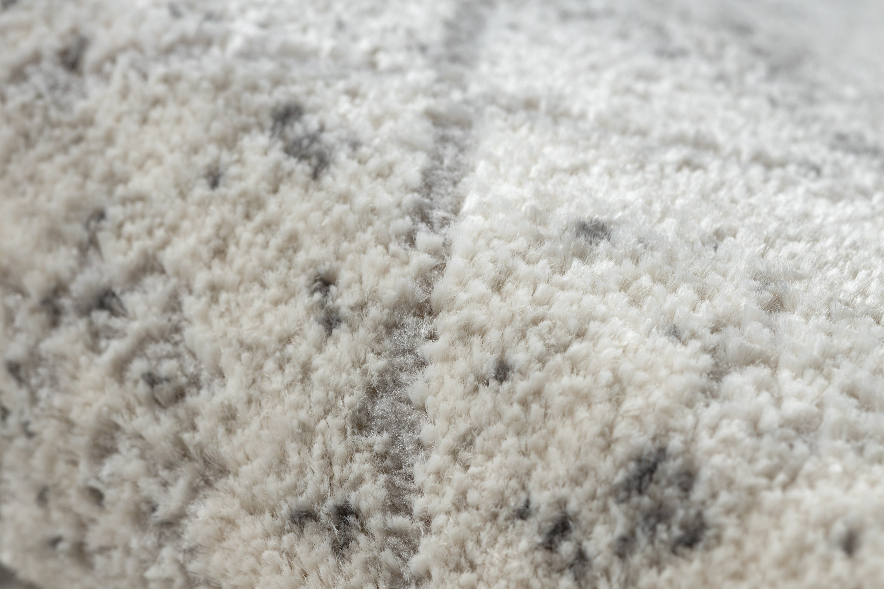 Koberec / běhoun DISTIN 0200A šedý / světle šedý / bílý