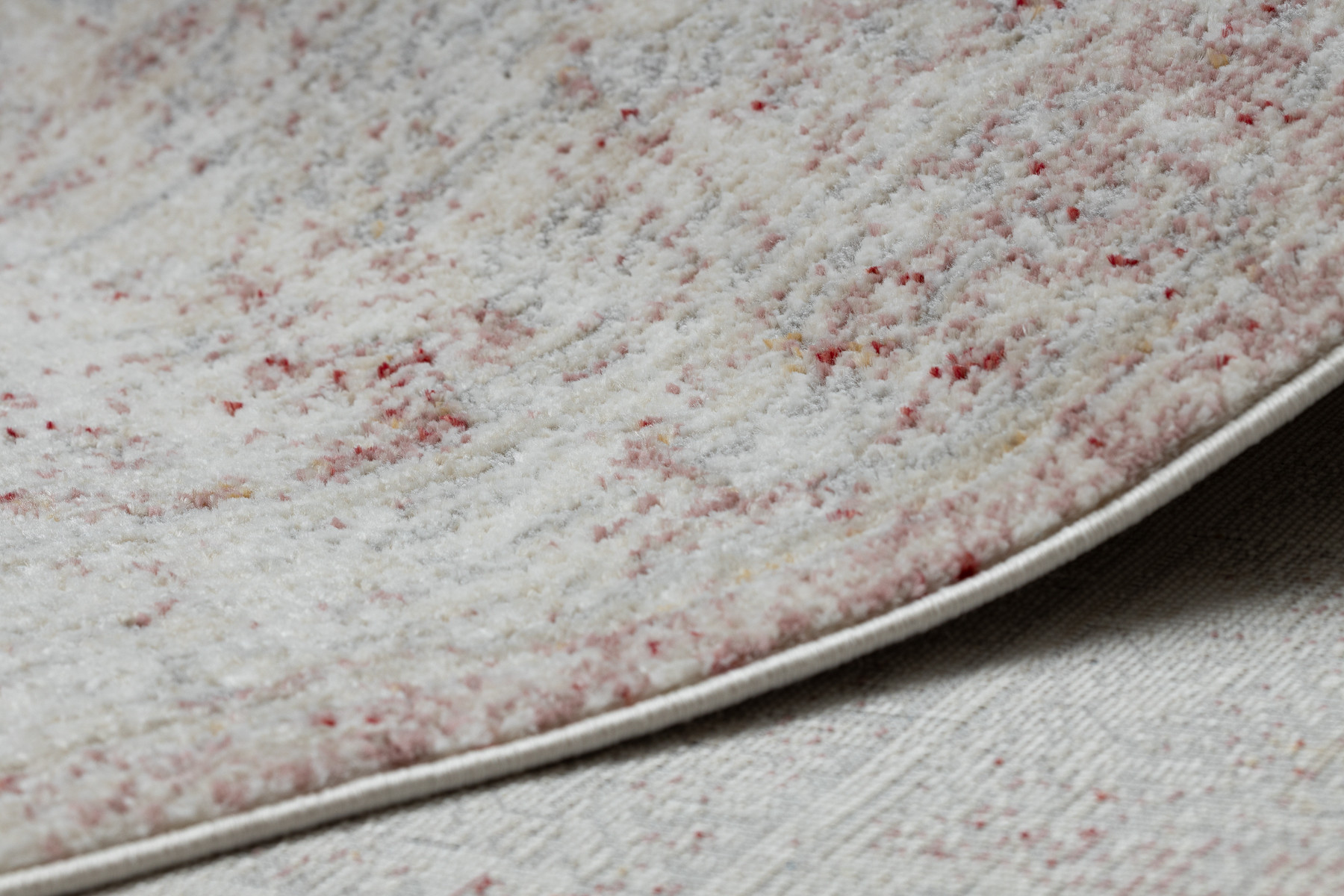 Koberec / běhoun DISTIN 0828A růžový / pudrový / bílý