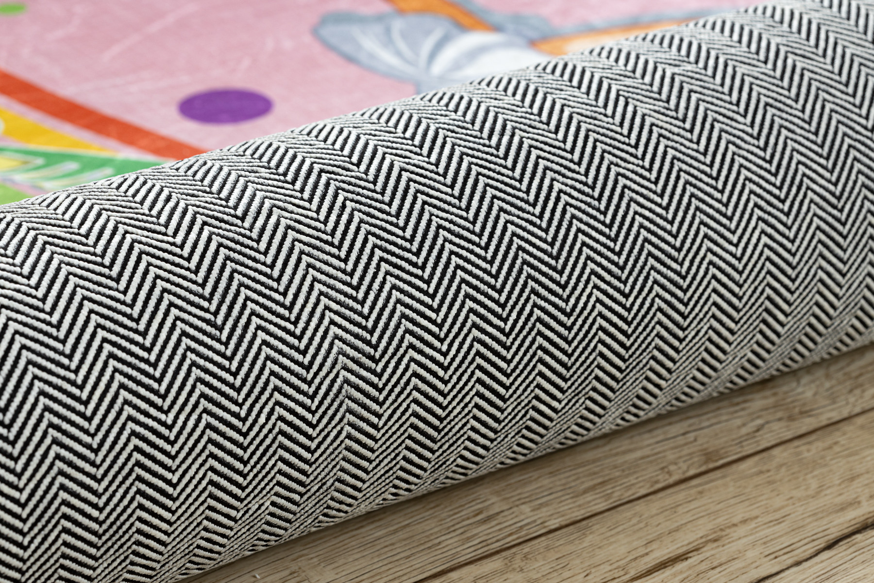 Dětský koberec protiskluzový BAMBINO 41870 Balerína, růžový