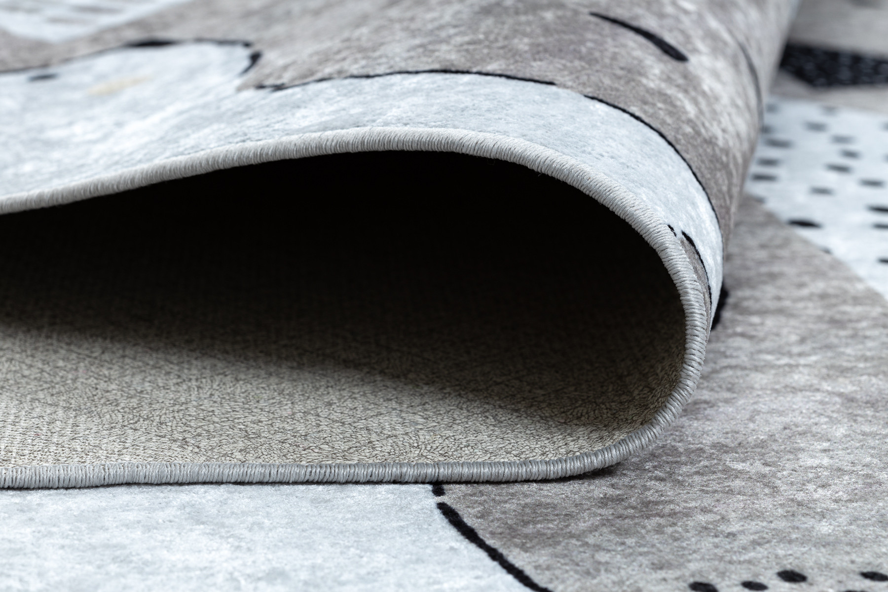 Dětský koberec JUNIOR 51974.802 medvídci, šedý