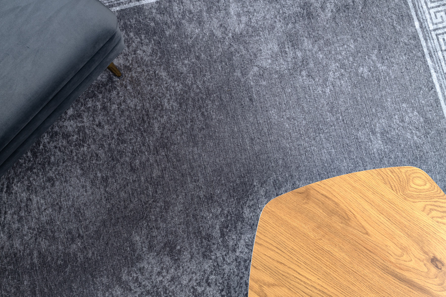 Koberec MIRO 51317.807 rám / řecký, šedý