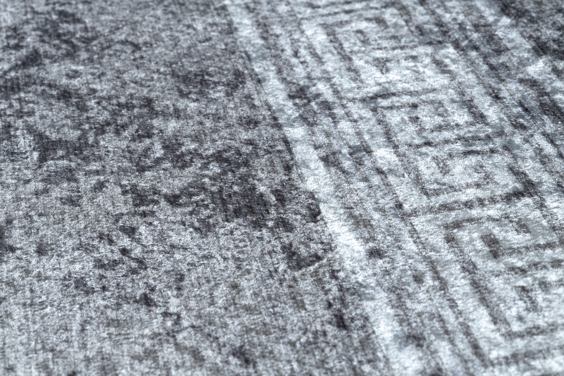 Koberec MIRO 51317.807 rám / řecký, šedý