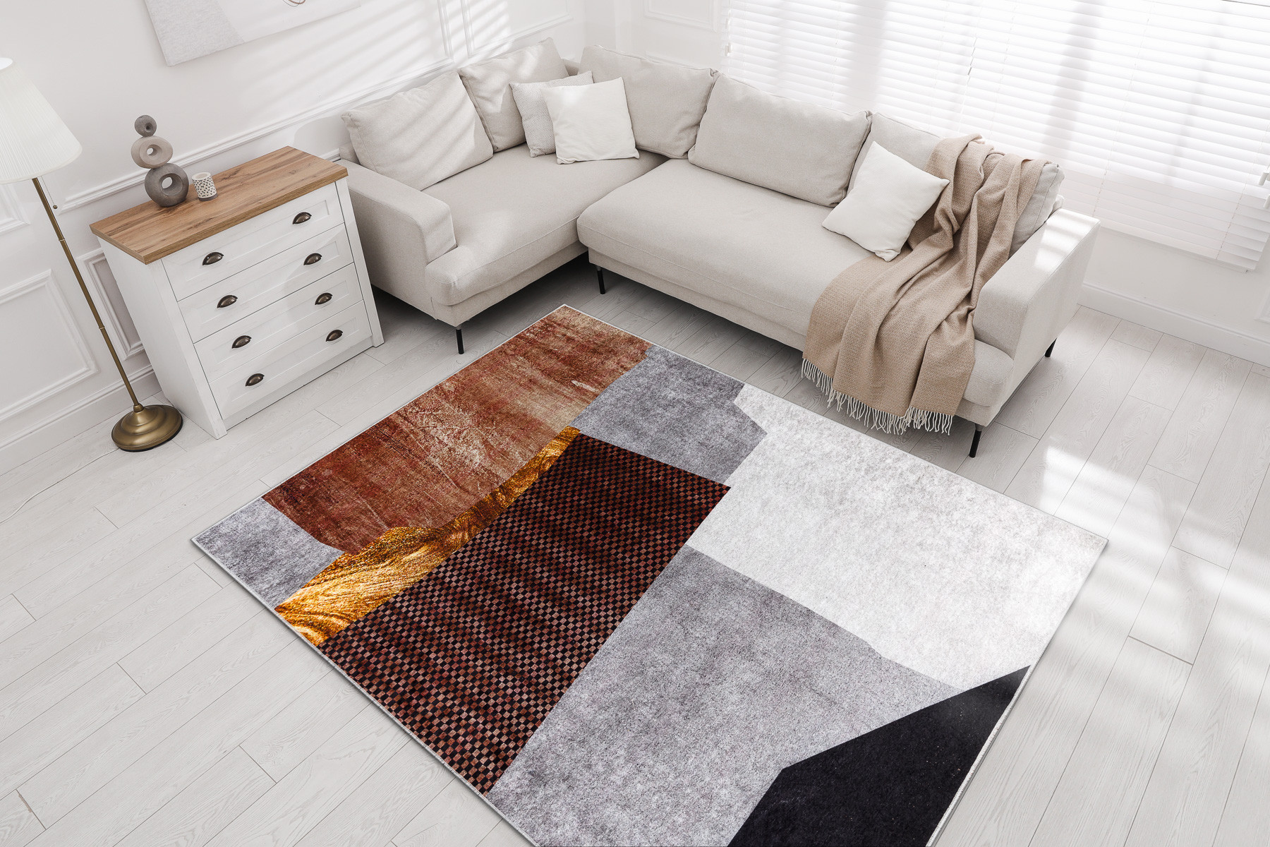 Koberec MIRO 52100.801 geometrický, šedý