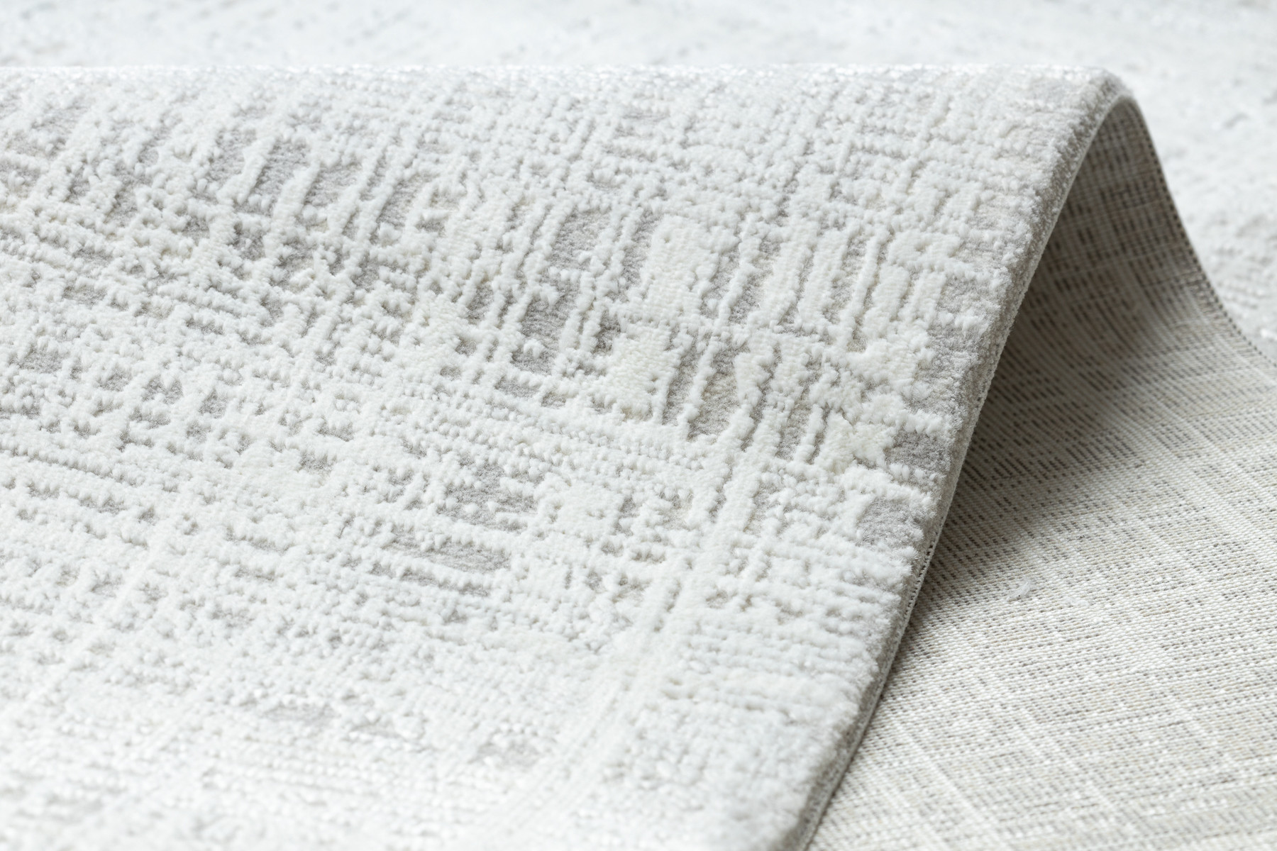 Koberec DUKE A0357 krémový, vintage / třásně