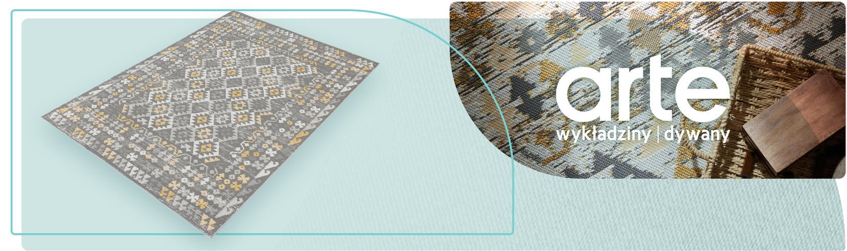 Oboustranný koberec Echo Aztec Grey