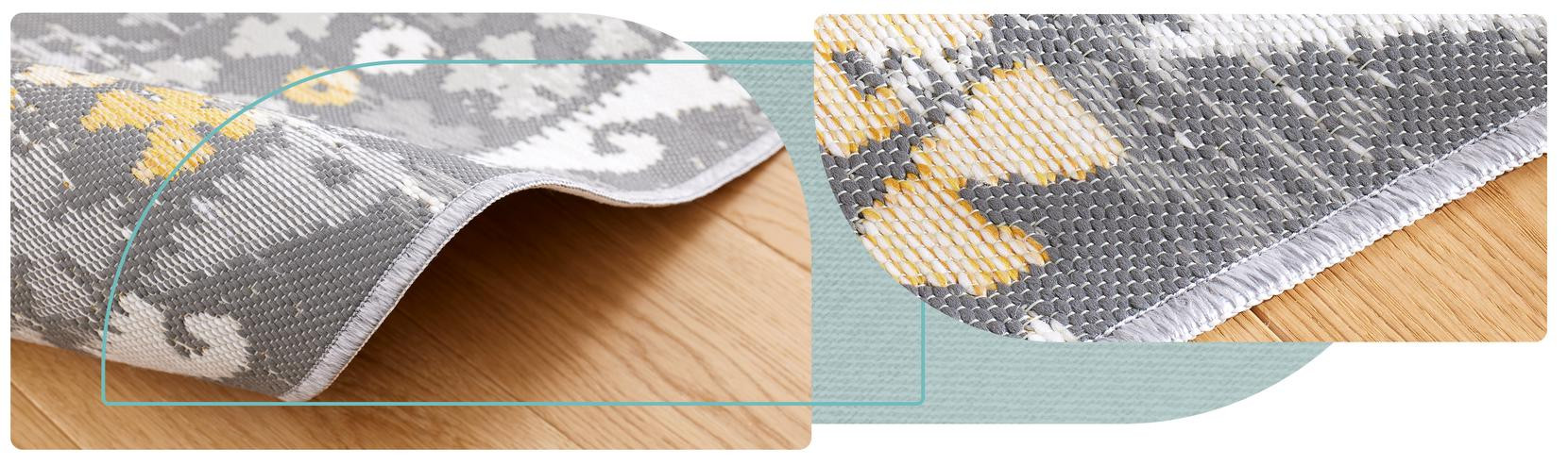 Oboustranný koberec Echo Aztec Grey