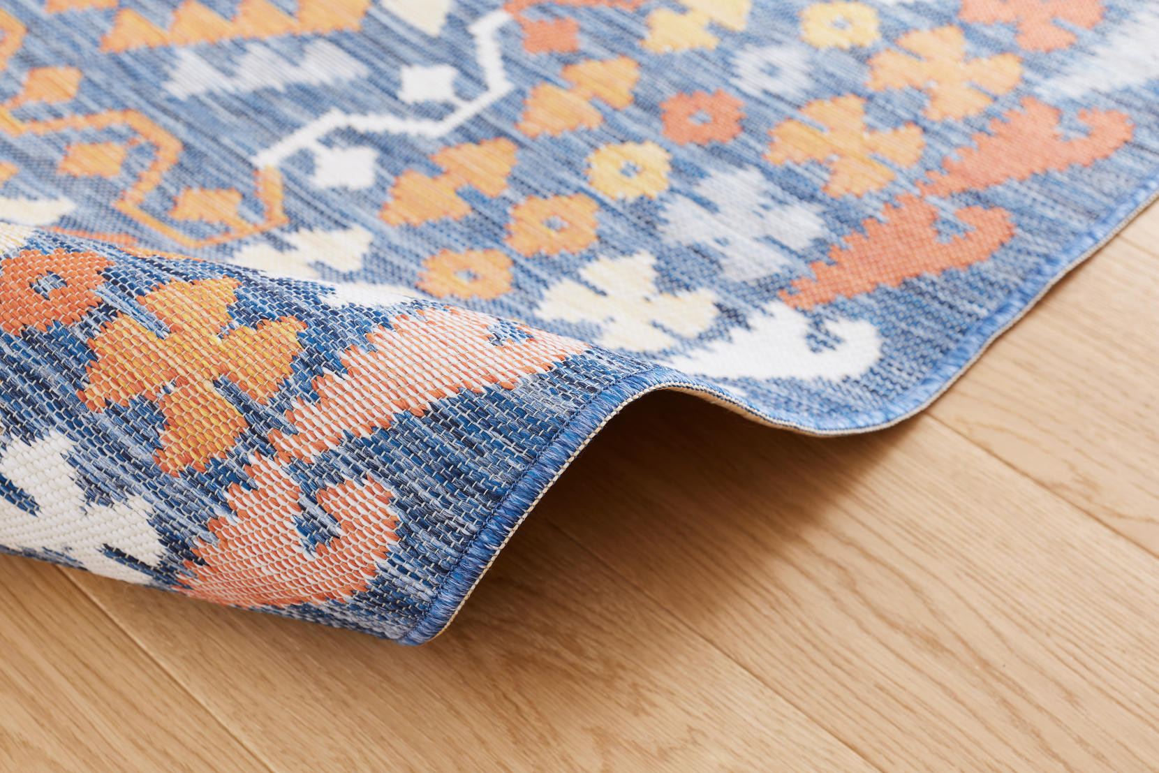 Oboustranný koberec Echo Aztec Navy