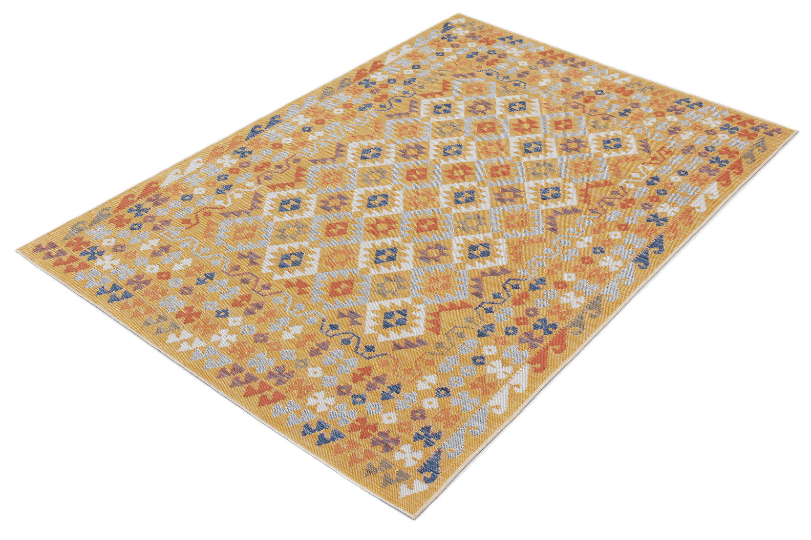 Oboustranný koberec Echo Aztec Navy