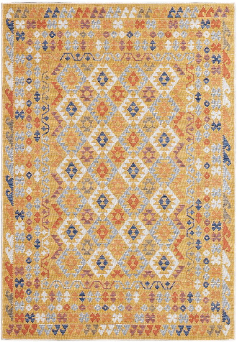 Oboustranný koberec Echo Aztec Navy