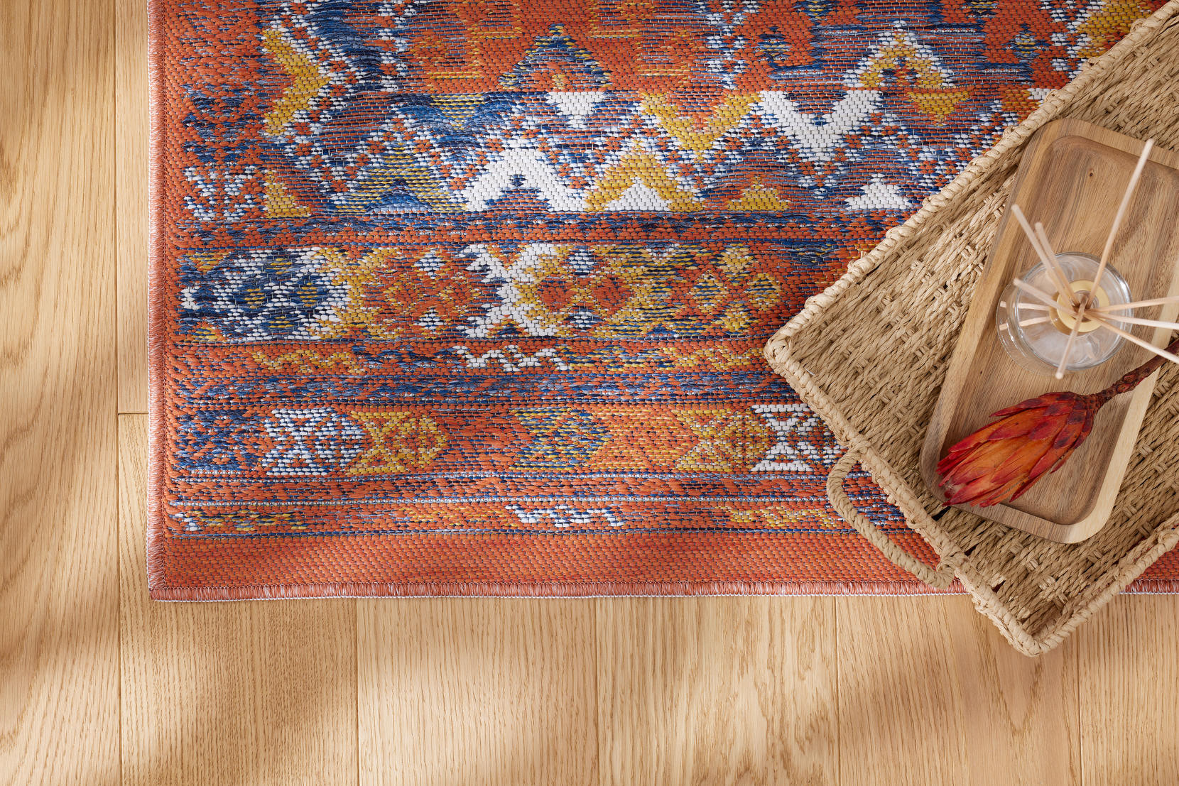 Oboustranný koberec Echo Cofres Multi