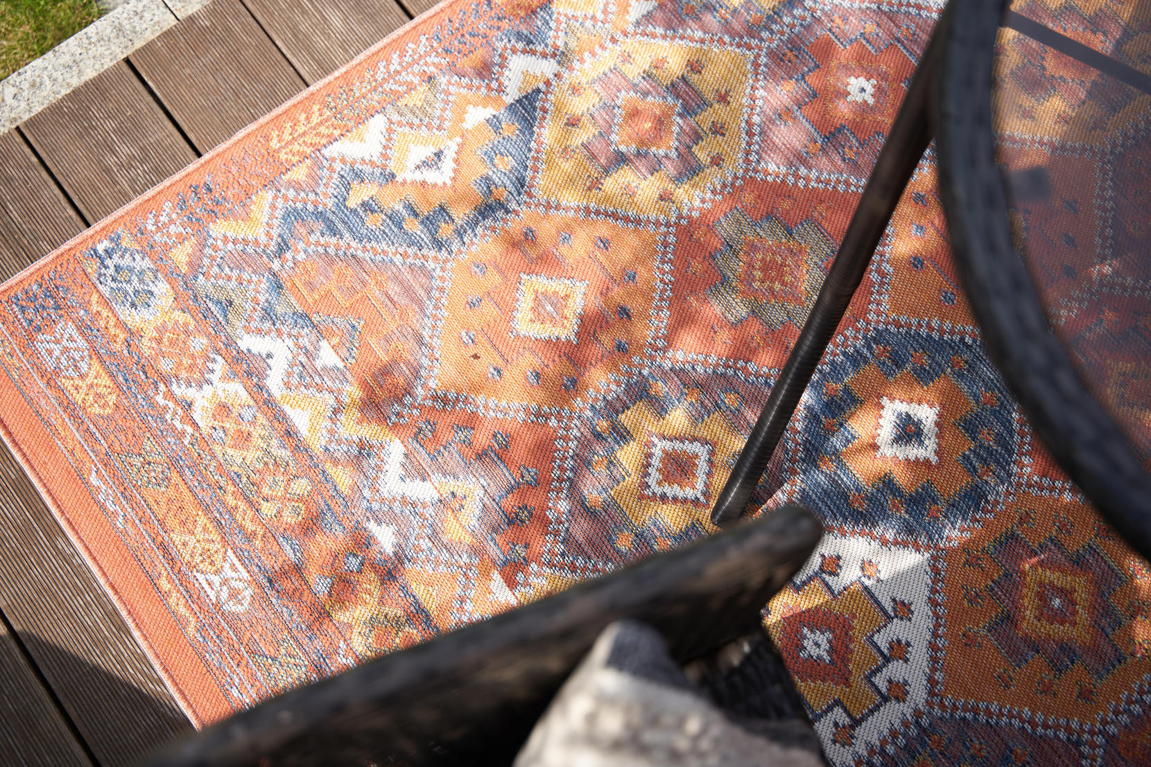 Oboustranný koberec Echo Cofres Multi