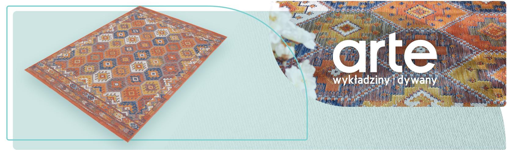 Oboustranný koberec Echo Cofres Multi