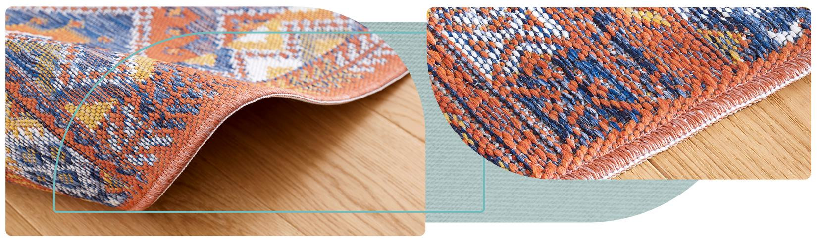 Oboustranný koberec Echo Cofres Multi