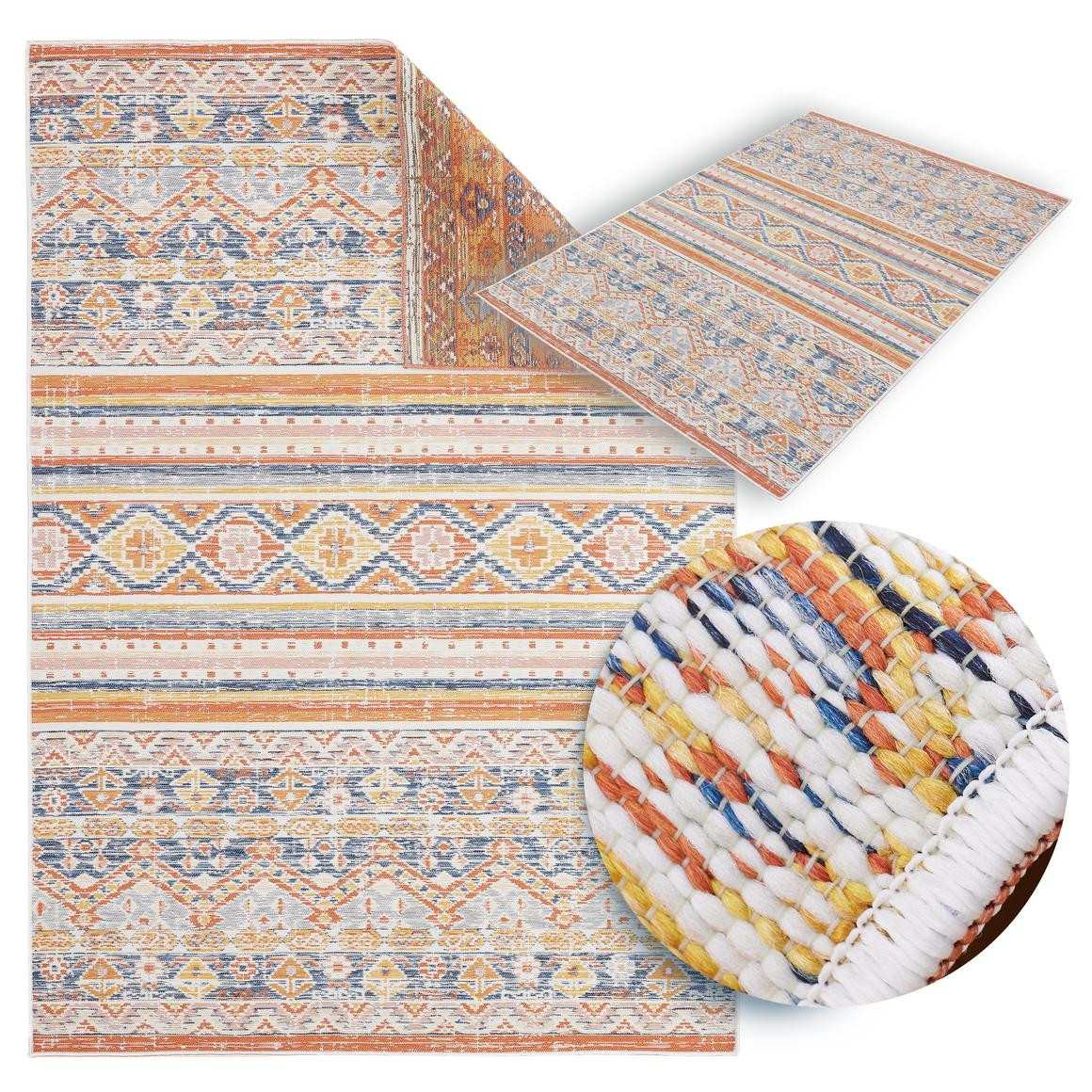 Oboustranný koberec Echo Etno Multi