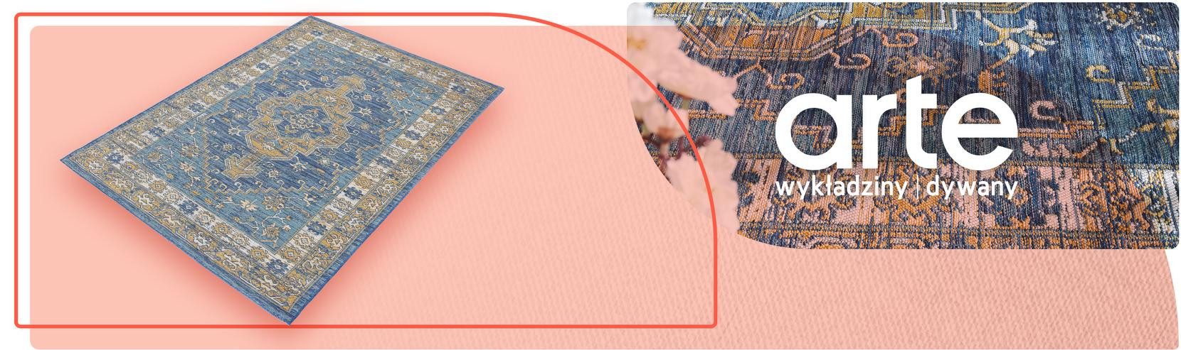 Oboustranný koberec Echo Seren Blue