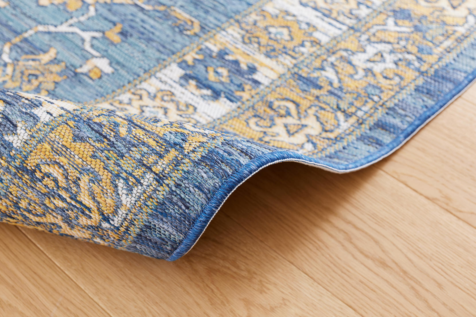 Oboustranný koberec Echo Seren Blue