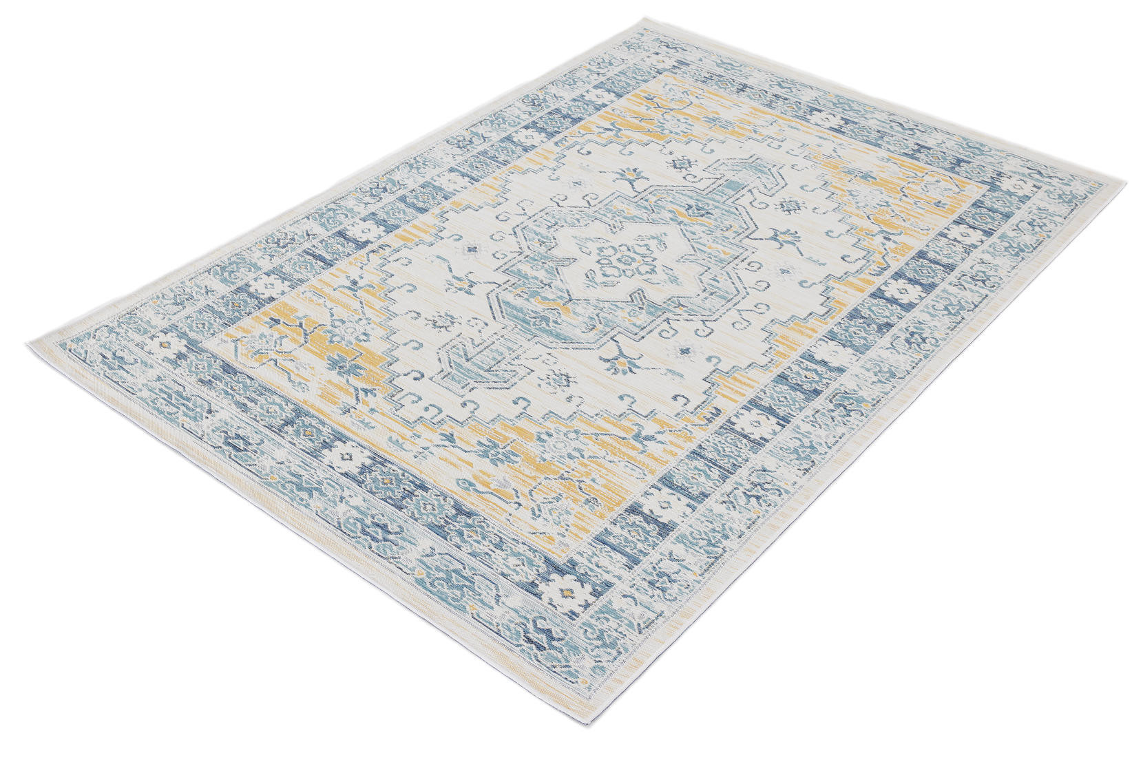 Oboustranný koberec Echo Seren Blue