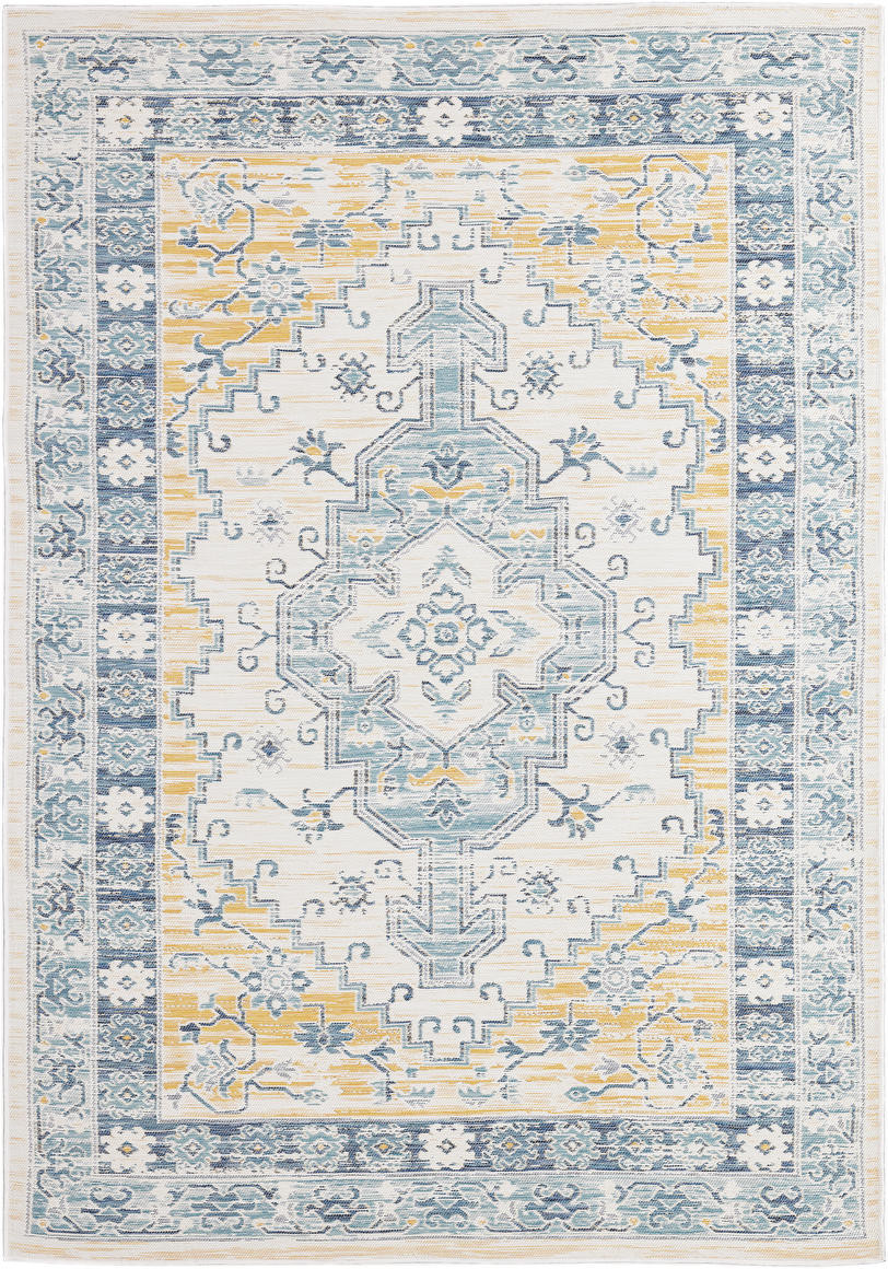 Oboustranný koberec Echo Seren Blue