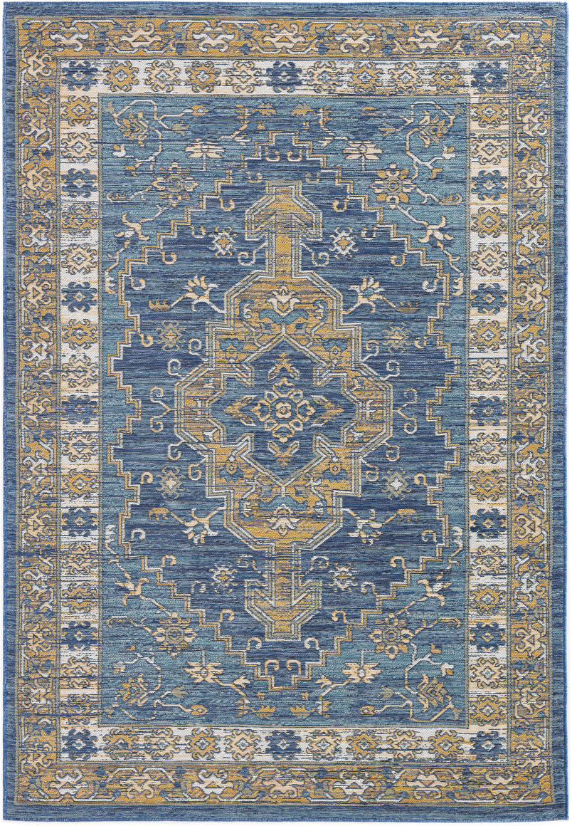 Oboustranný koberec Echo Seren Blue