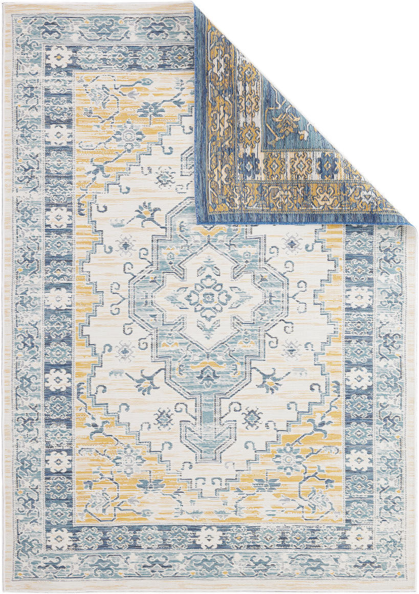 Oboustranný koberec Echo Seren Blue