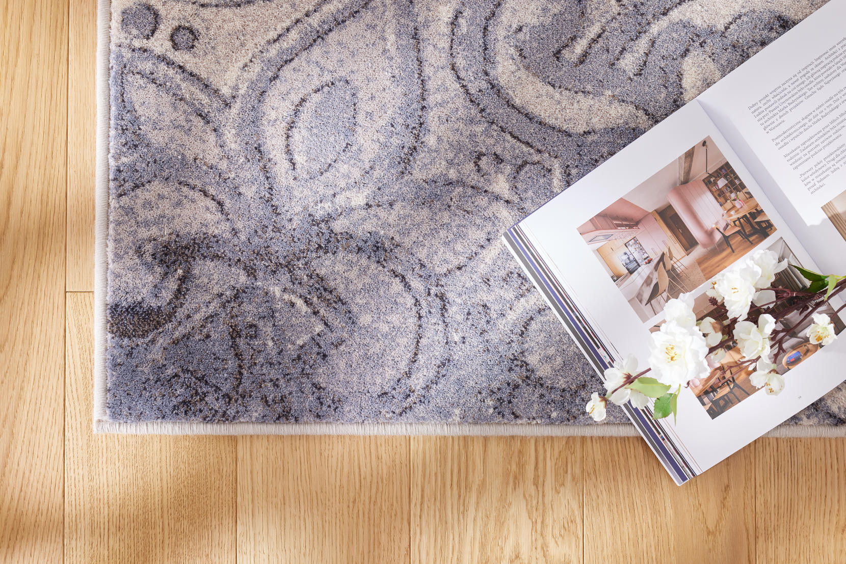 Koberec Dywilan Moon Boho Silver