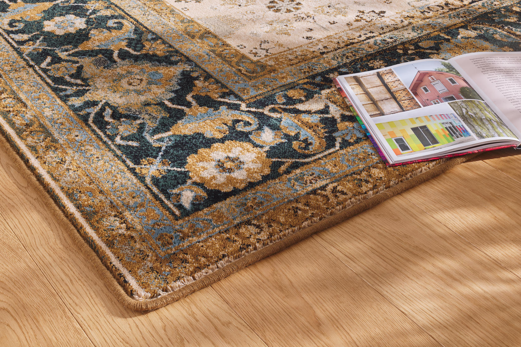 Koberec OMEGA Avila béžový / hnědý